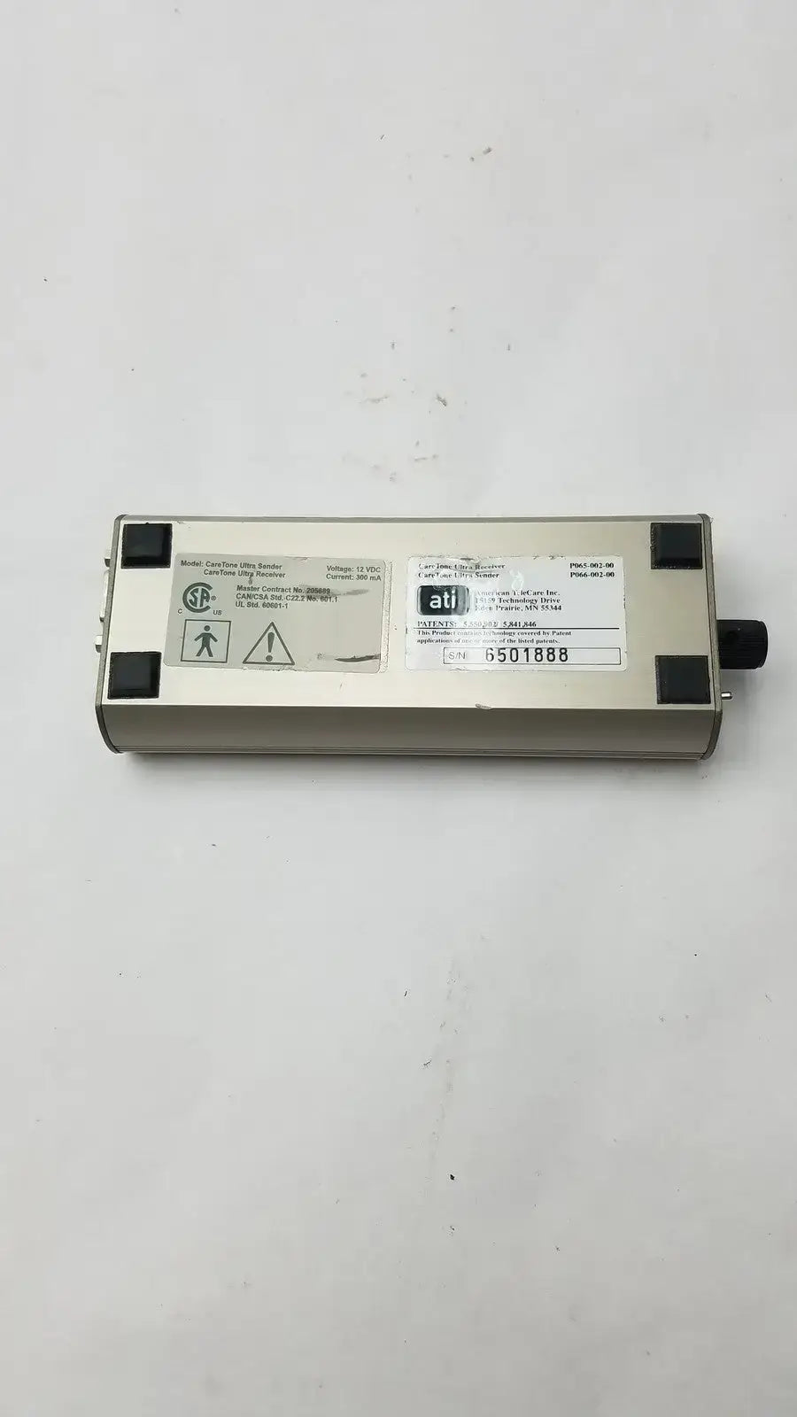 GlobalMed CareTone Ultra Telephonic Stethoscope Sender P066-002-00 Telephonic Stethoscope Sender, second-hand product photo 8
