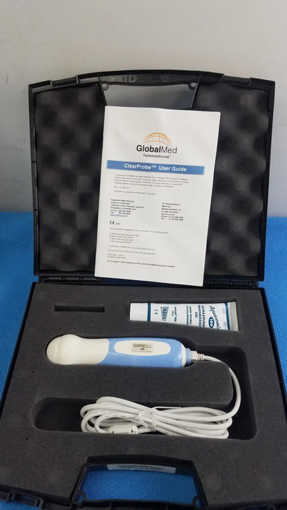 GlobalMed ClearProbe Ultrasound Probe USB With Case USB Ultrasound Probe, second-hand product photo 1
