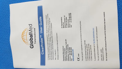 GlobalMed ClearProbe Ultrasound Probe USB With Case USB Ultrasound Probe, second-hand product photo 3