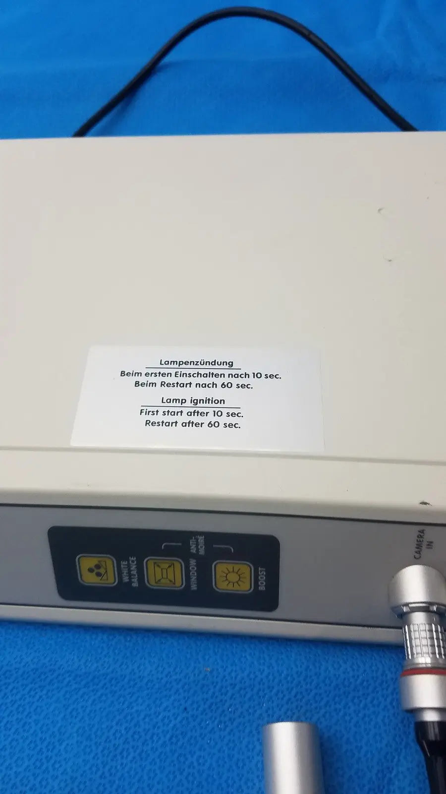 JEDMED GlobalMed Jedmed XE30-eco X NTSC With Scope US Patent 5363839 Endoscopy Camera, second-hand product photo 8