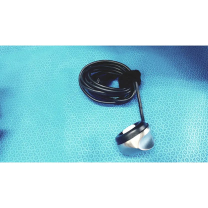 Black coiled cable with a silver and black sensor head from globalmed telemedicine kit riester otoscope ophthalmoscope set