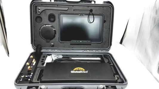 Reuse Medical GlobalMed Transportable Exam Station &Portable Telemedicine Kit w/Hard Case Other Medical & Lab Equipment, second-hand product photo 1