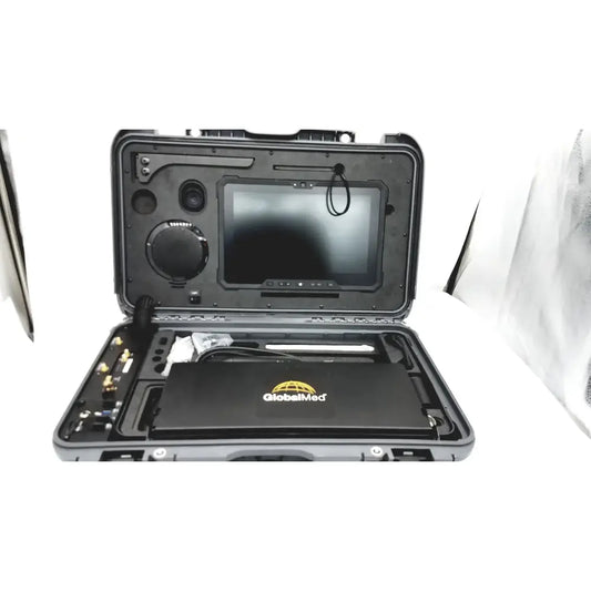 Reuse Medical GlobalMed Transportable Exam Station &Portable Telemedicine Kit w/Hard Case Other Medical & Lab Equipment, second-hand product photo 1