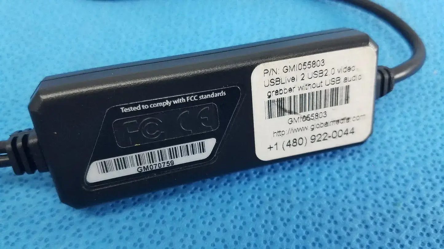 Globalmedia USBLive 2 USB 2.0 Video Grabber GM070759 – Without USB Audio USB Video Capture Device, second-hand product photo 4