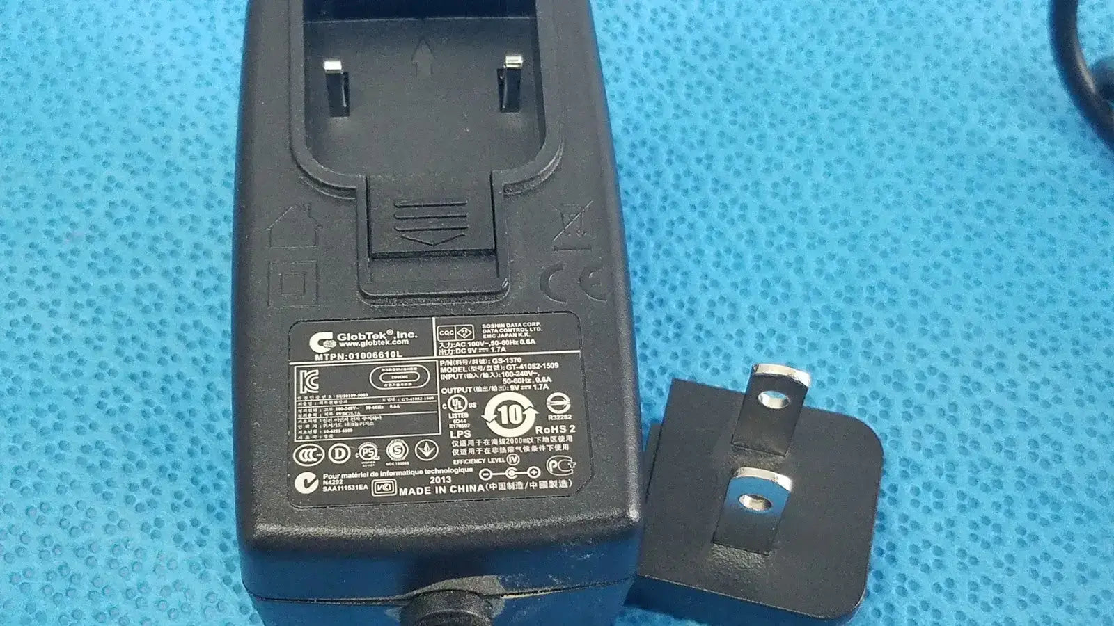 Globtek GT-41052-1509 AC / DC Adapter Charger Power Adapter, second-hand product photo 5