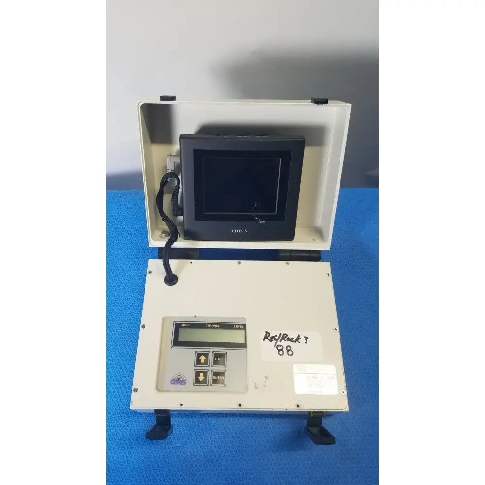 Reuse Medical GMS General Microwave Services C/F-Band 6.2-6.8 GHz Receiver Monitor Other Medical & Lab Equipment, as-is (for parts) product photo 1