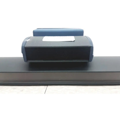 Black rectangular gn otometrics lb-200 portable light bar with matte finish and white label on top