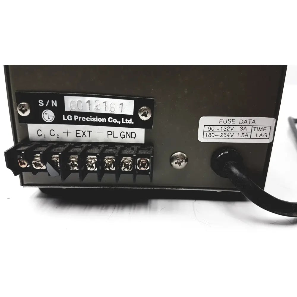 Black lg precision co ltd goldstar dc power supply gp 303 with reuse medical application in a durable design