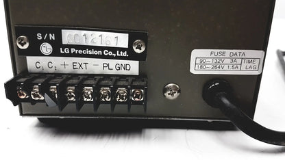 Black lg precision co ltd goldstar dc power supply gp 303 with reuse medical application in a durable design
