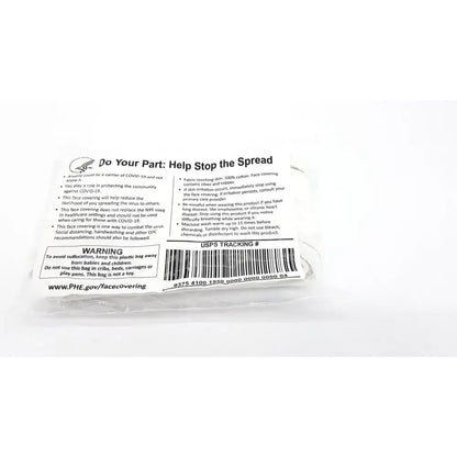 Reuse Medical Gov Face Covering Coviid 19 White Cloth Other Healthcare, Lab & Dental, second-hand product photo 1