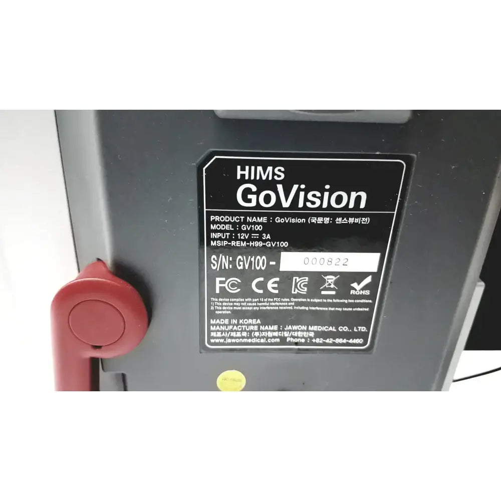 HIMS GoVision GV100 Portable Electronic Video Magnifier Electronic Video Magnifier, second-hand product photo 5