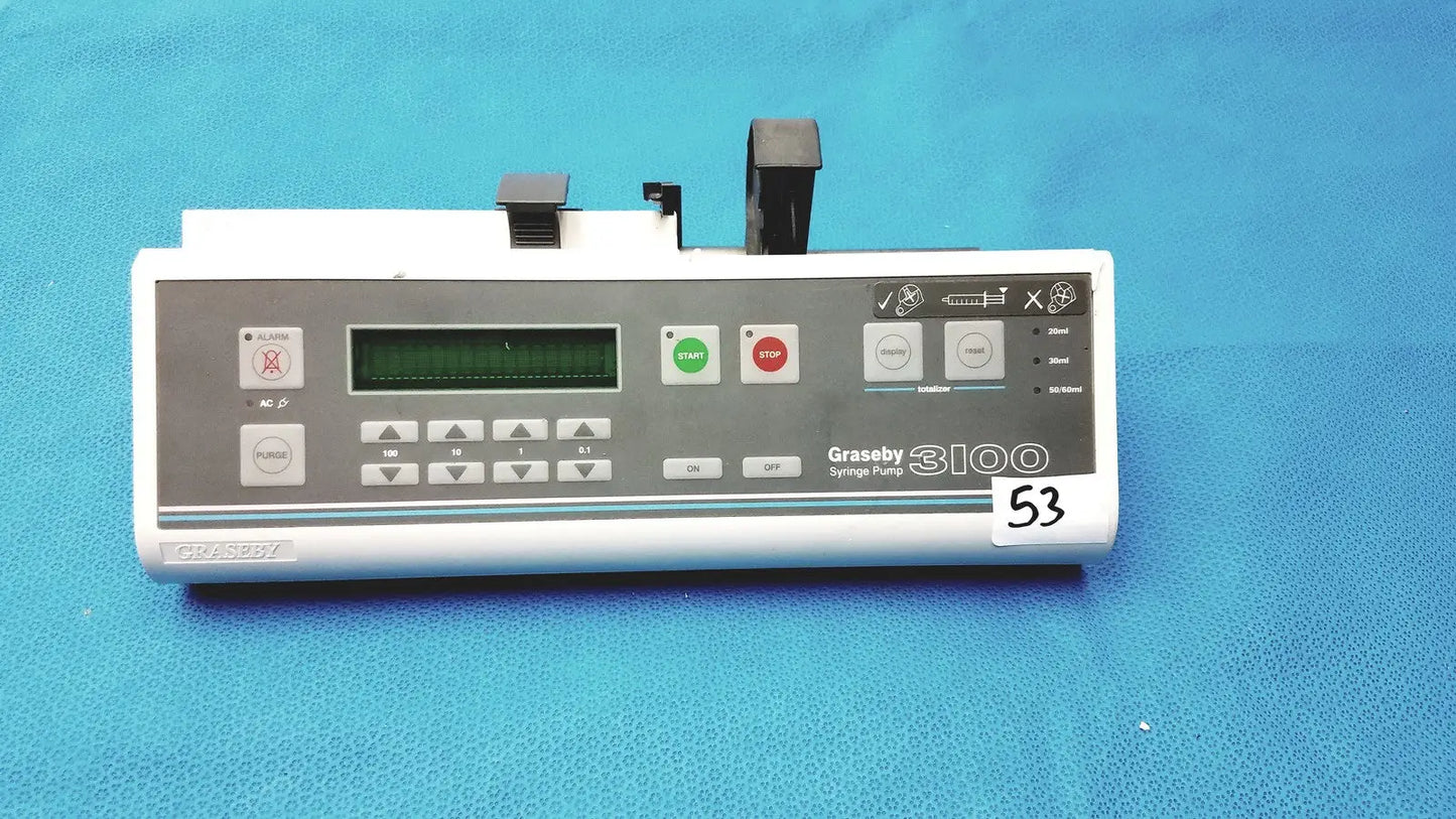 Reuse Medical Graseby 3100 Syringe Delivery Device Clean Medical Unit Other Healthcare, Lab & Dental, second-hand product photo 1