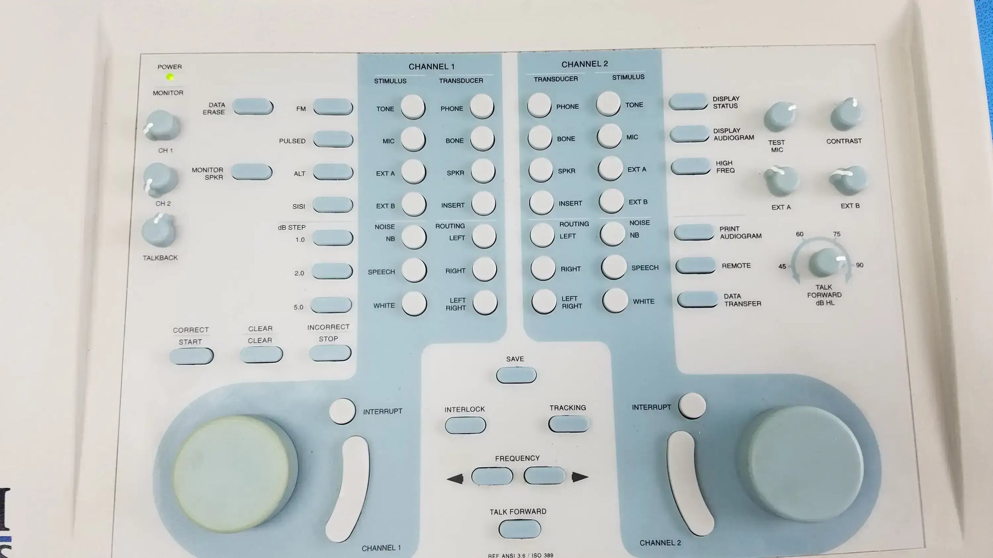 Grason Stadler GSI 61 Clinical Audiometer Ref 1761-97XX Clinical Audiometer, as-is (for parts) product photo 6
