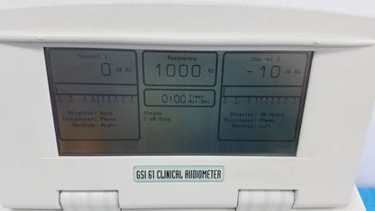Grason Stadler GSI 61 Clinical Audiometer Ref 1761-97XX Clinical Audiometer, second-hand product photo 5