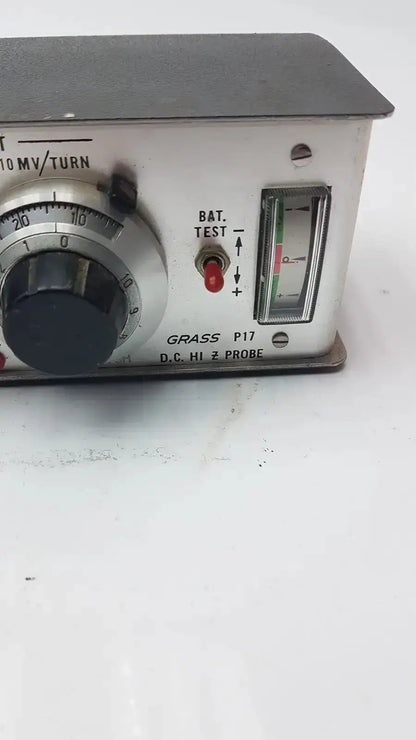 Grass Instrument Amplifier Model P17B Instrument Amplifier, second-hand product photo 5