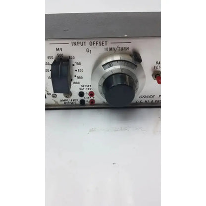 Grass Instrument Amplifier Model P17B Instrument Amplifier, second-hand product photo 4