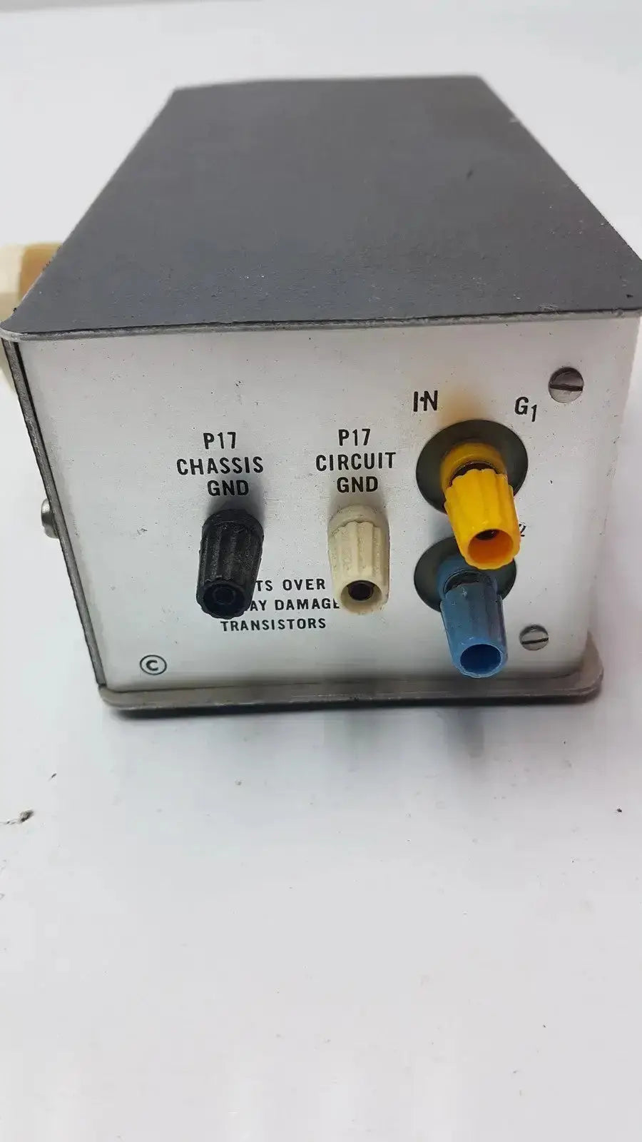 Grass Instrument Amplifier Model P17B Instrument Amplifier, second-hand product photo 6