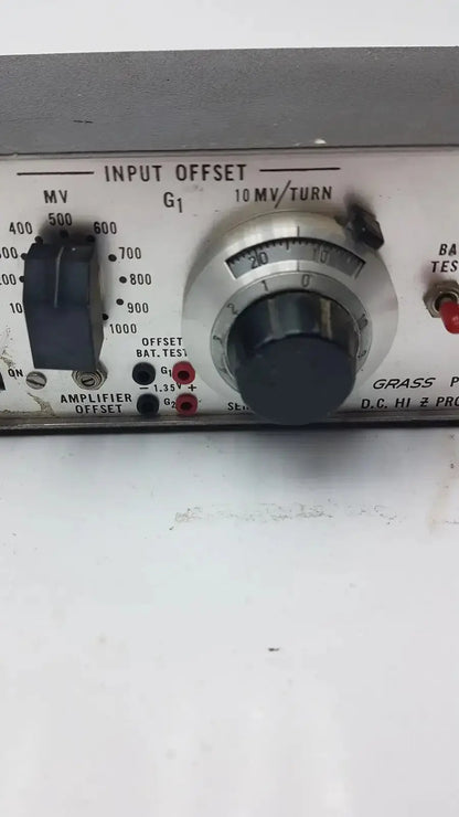 Grass Instrument Amplifier Model P17B Instrument Amplifier, second-hand product photo 4