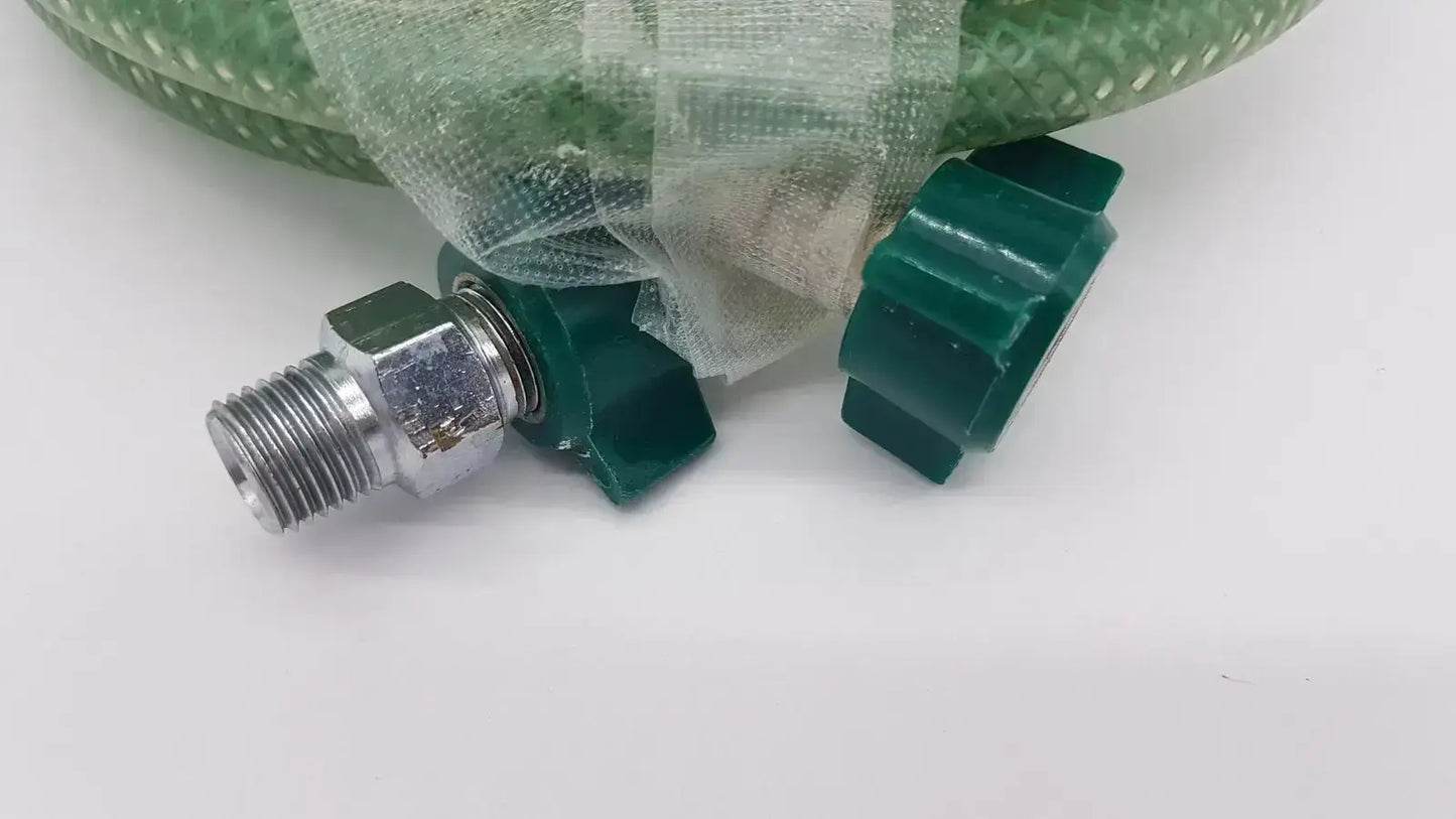 Generic Green Suction Pump Water Hose With Both Side Fitting Suction Pump Hose, second-hand product photo 5