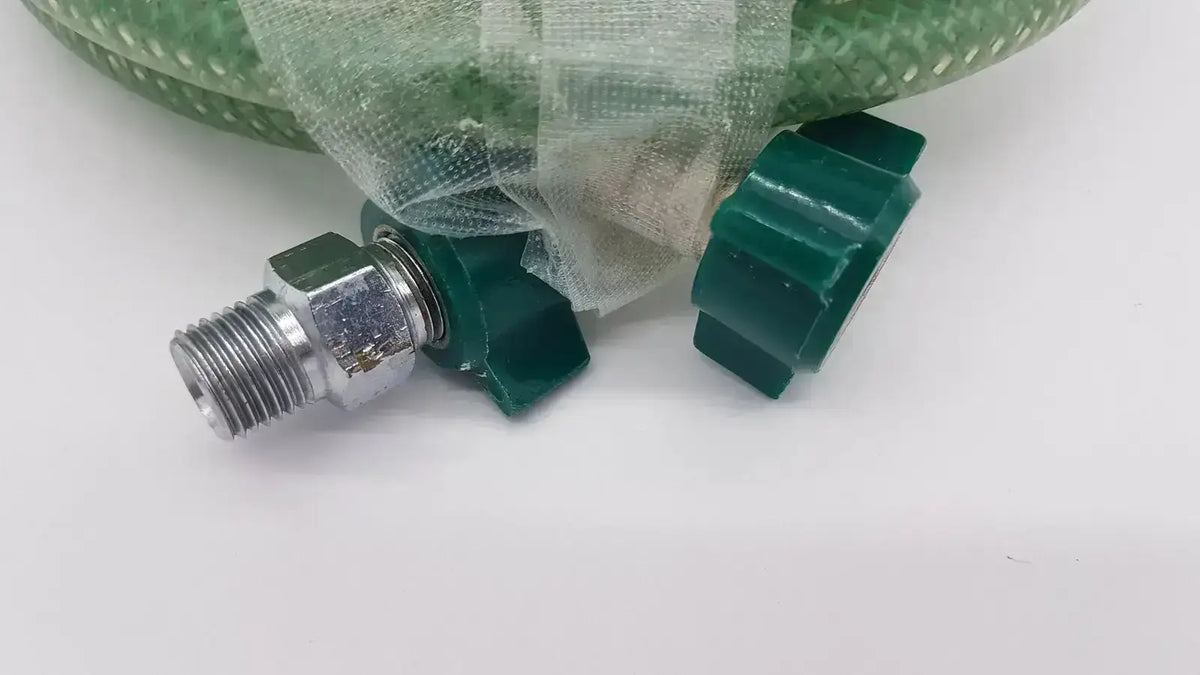 Generic Green Suction Pump Water Hose With Both Side Fitting Suction Pump Hose, second-hand product photo 5