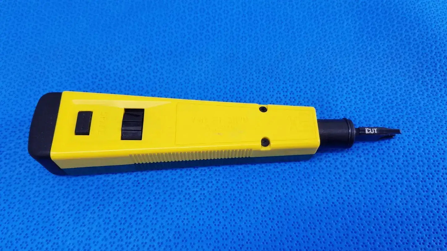 Greenlee Modular Crimper Punch Down Tool Kit Data Network Install Case Modular Crimper Punch Down Tool Kit, second-hand product photo 3