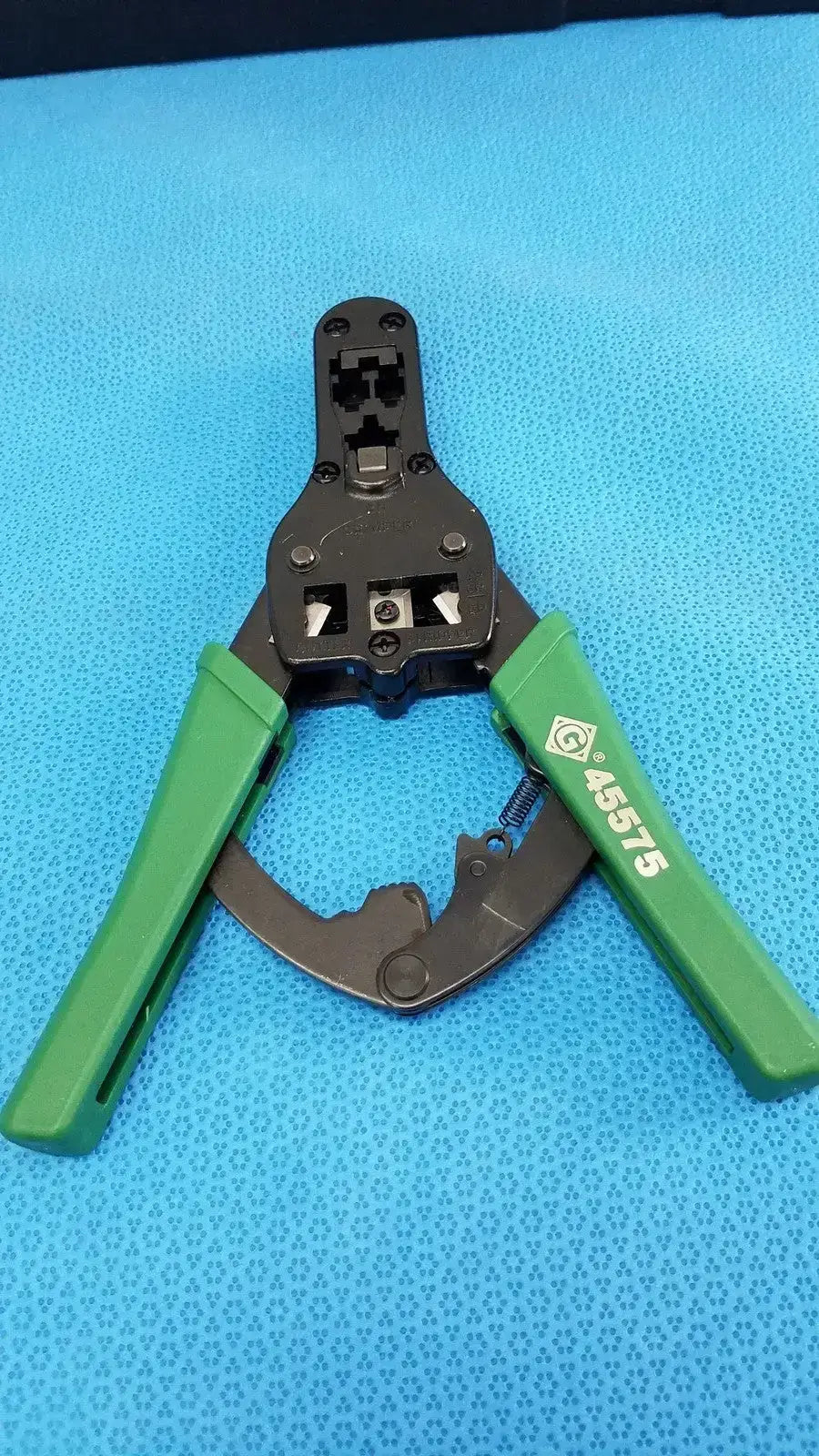 Greenlee Modular Crimper Punch Down Tool Kit Data Network Install Case Modular Crimper Punch Down Tool Kit, second-hand product photo 17