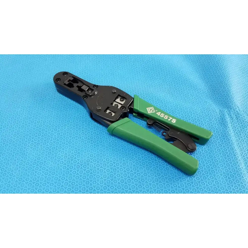 Greenlee Modular Crimper Punch Down Tool Kit Data Network Install Case Modular Crimper Punch Down Tool Kit, second-hand product photo 12