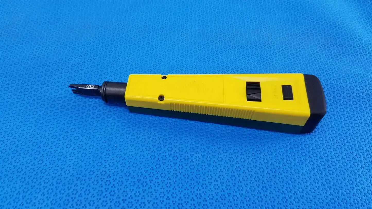 Greenlee Modular Crimper Punch Down Tool Kit Data Network Install Case Modular Crimper Punch Down Tool Kit, second-hand product photo 5