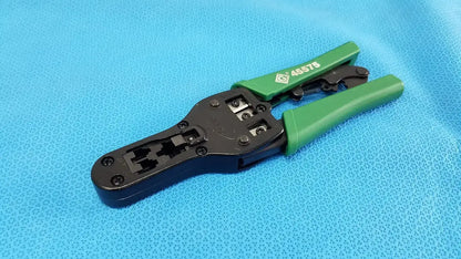 Greenlee Modular Crimper Punch Down Tool Kit Data Network Install Case Modular Crimper Punch Down Tool Kit, second-hand product photo 13
