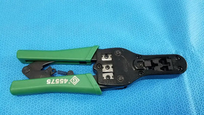 Greenlee Modular Crimper Punch Down Tool Kit Data Network Install Case Modular Crimper Punch Down Tool Kit, second-hand product photo 11