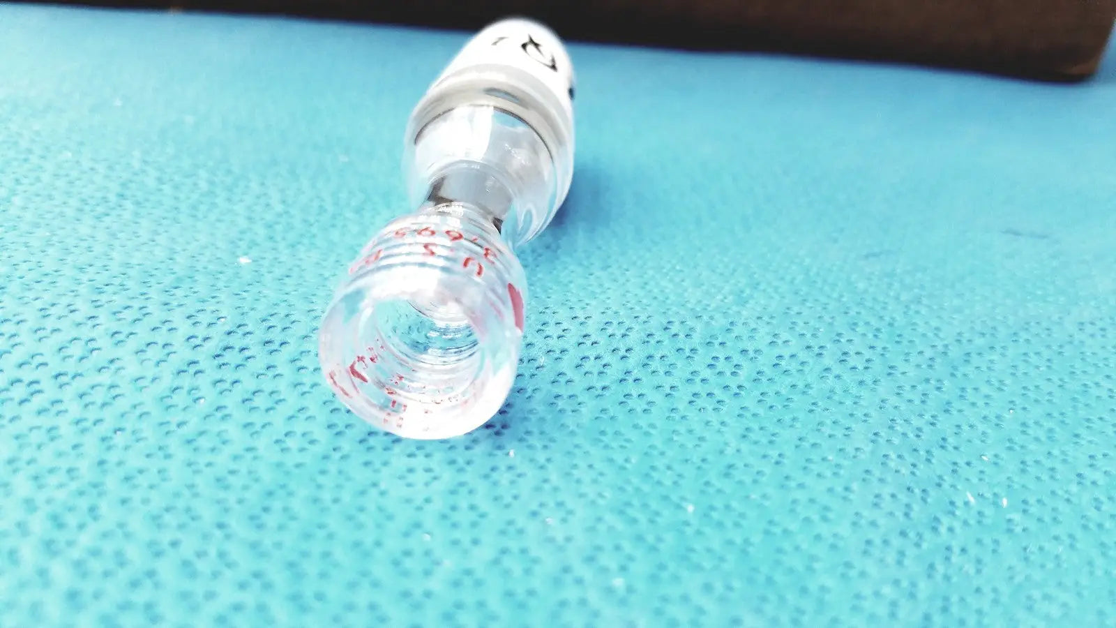 Reuse Medical Ground Glass Cone to Rubber Tubing Connector Lab Joint Lab Flasks, second-hand product photo 1