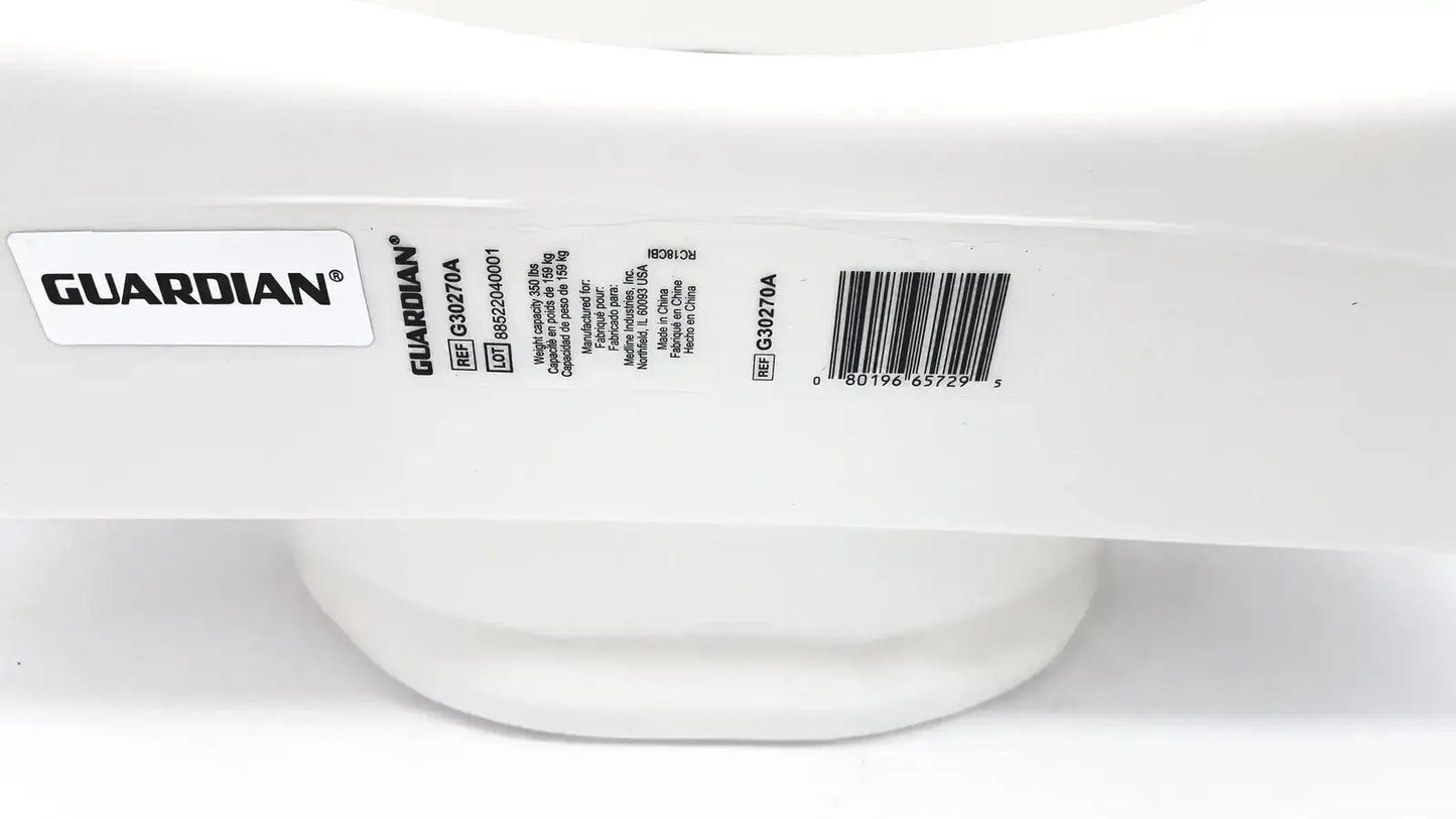Guardian Locking Elevated Toilet Seat With Padded Arms G30270A Elevated Toilet Seat, second-hand product photo 5