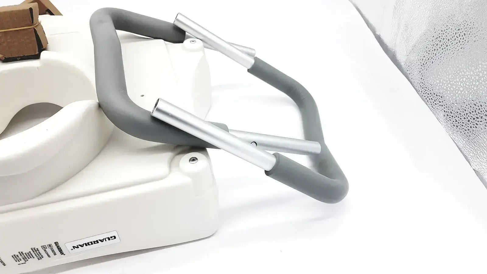 Guardian Locking Elevated Toilet Seat With Padded Arms G30270A Elevated Toilet Seat, second-hand product photo 2