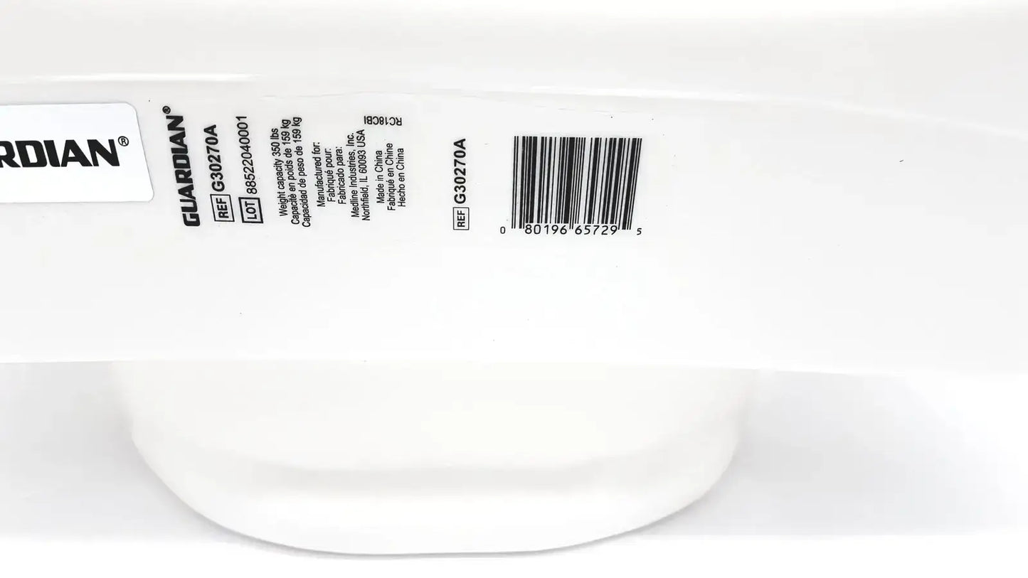 Guardian Locking Elevated Toilet Seat With Padded Arms G30270A Elevated Toilet Seat, second-hand product photo 14
