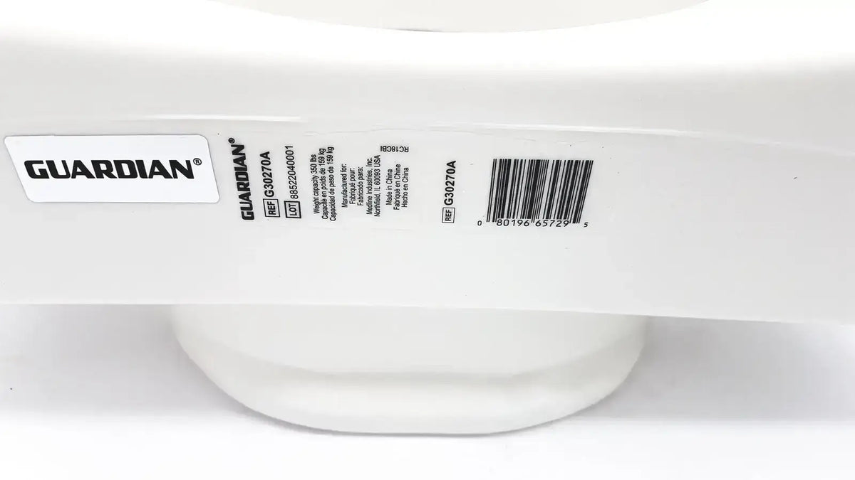 Guardian Locking Elevated Toilet Seat With Padded Arms G30270A Elevated Toilet Seat, second-hand product photo 5
