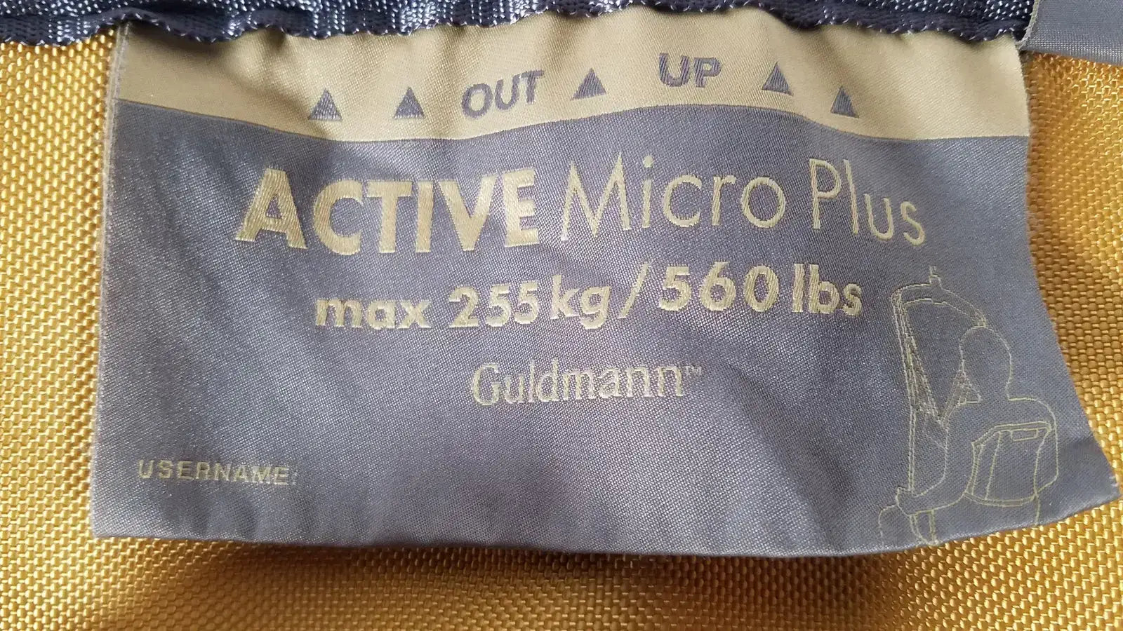 Guldmann Active Micro Plus Max 255kg/560 lbs Size Size Medium Patient Lift Sling, second-hand product photo 2