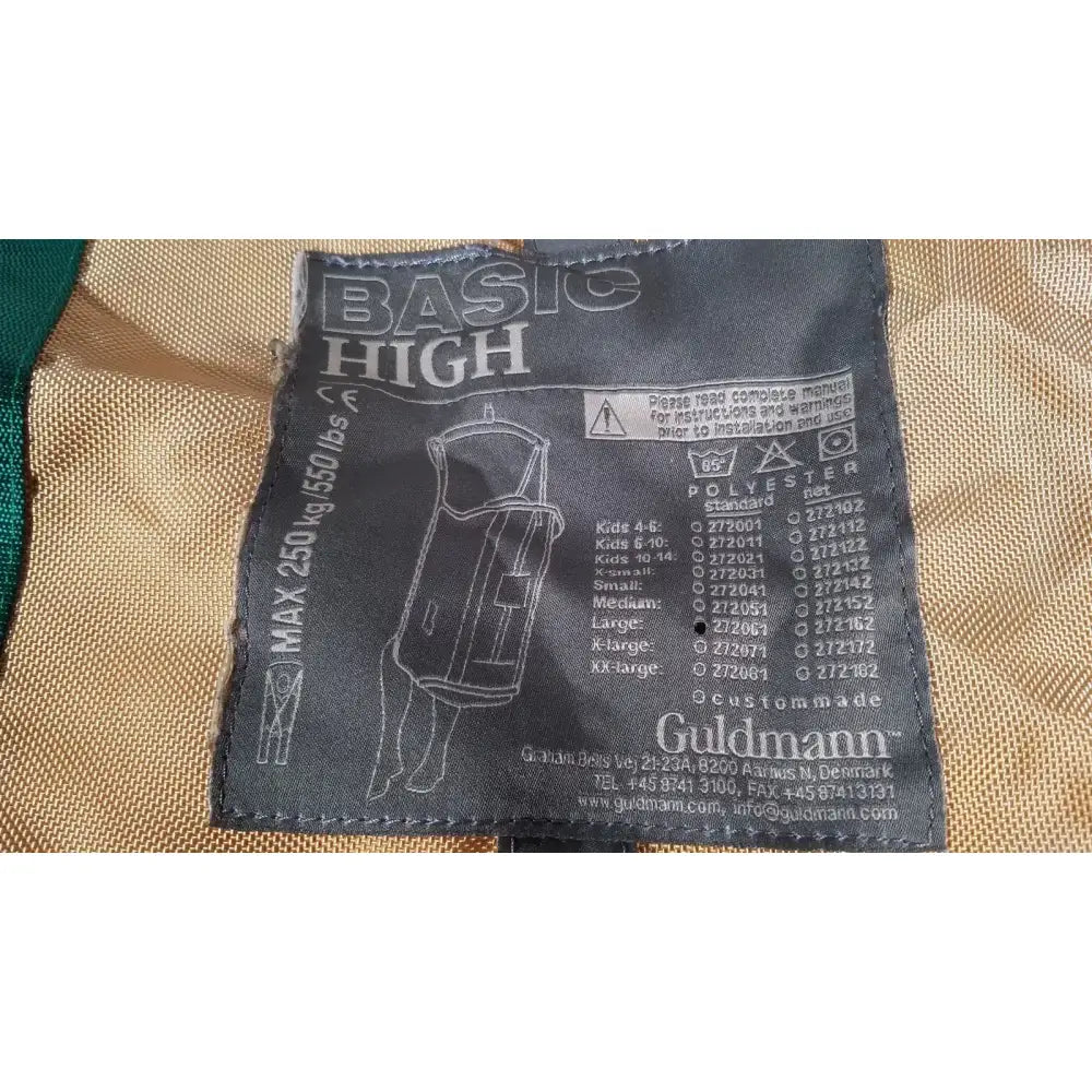 Guldmann Basic High Patient Lift Sling Max 250 kg/550lbs Size Large 272061 Patient Lift Sling, second-hand product photo 2