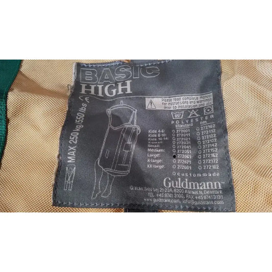 Guldmann Basic High Patient Lift Sling Max 250 kg/550lbs Size Large 272061 Patient Lift Sling, second-hand product photo 2