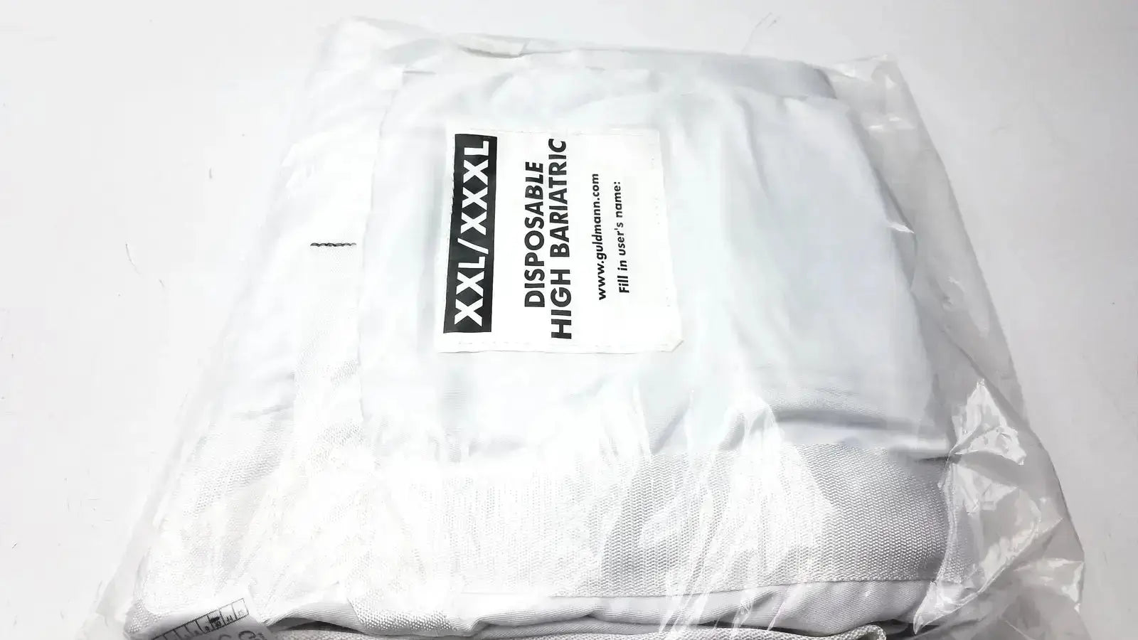 GULDMANN Disposable High Bariatric Sling - Size XXL/XXXL - 1100 lbs Disposable Patient Lift Sling, second-hand product photo 2