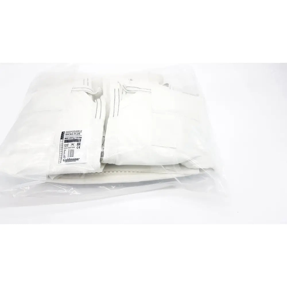 White disposable surgical masks in clear packaging branded guldmann disposable micro plus max 250kg sling