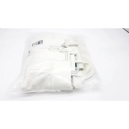 White fabric guldmann disposable micro plus sling with adjustable straps and reinforced stitching max 250kg capacity