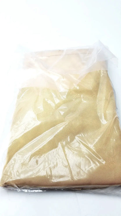 Beige sheer mesh fabric guldmann repositioning sling max 500 kg wrapped in clear plastic packaging