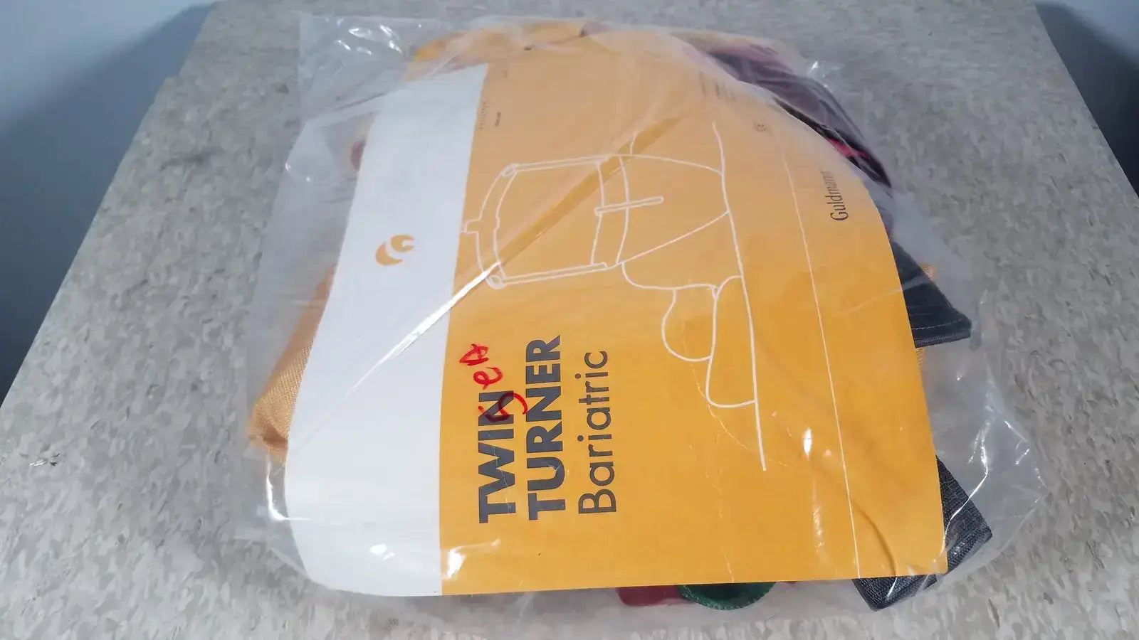 Guldmann Twin Turner Bariatric 28760 Polyester Sling One Size Bariatric Turning Sling, second-hand product photo 8
