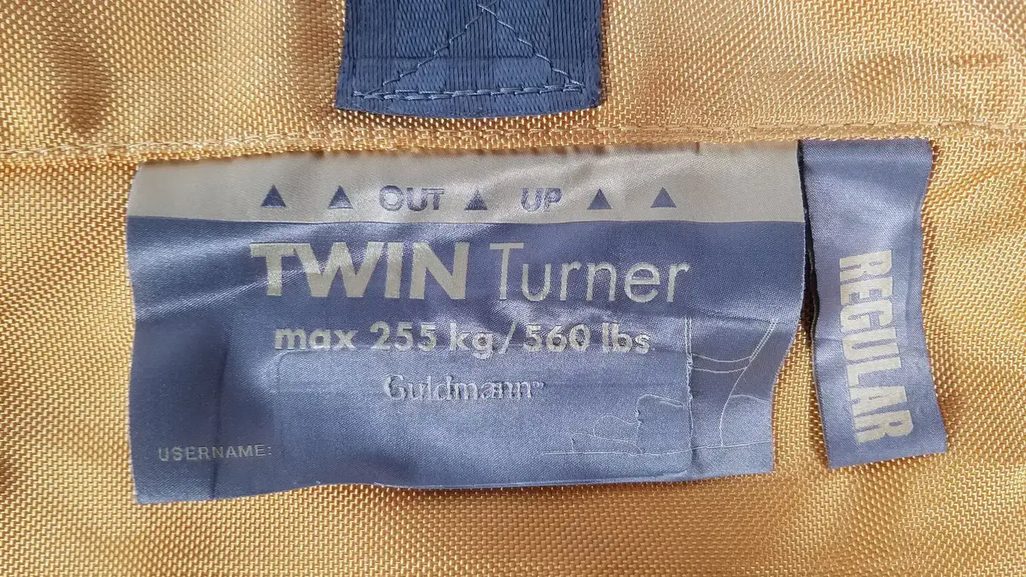 Guldmann Twin Turner Patient Lift Sling Max 255 kg/560lbs Size Regular Patient Lift Sling, second-hand product photo 3