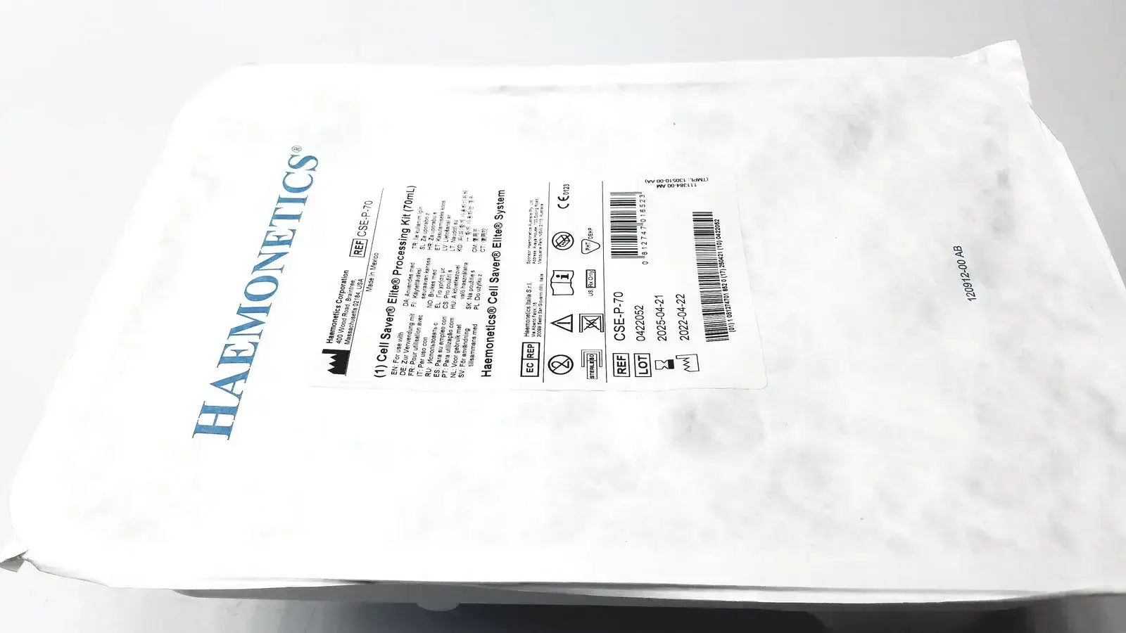 Haemonetics CSE-P-70 Cell Saver Elite Processing Kit Cell Saver Elite Processing Kit, second-hand product photo 4