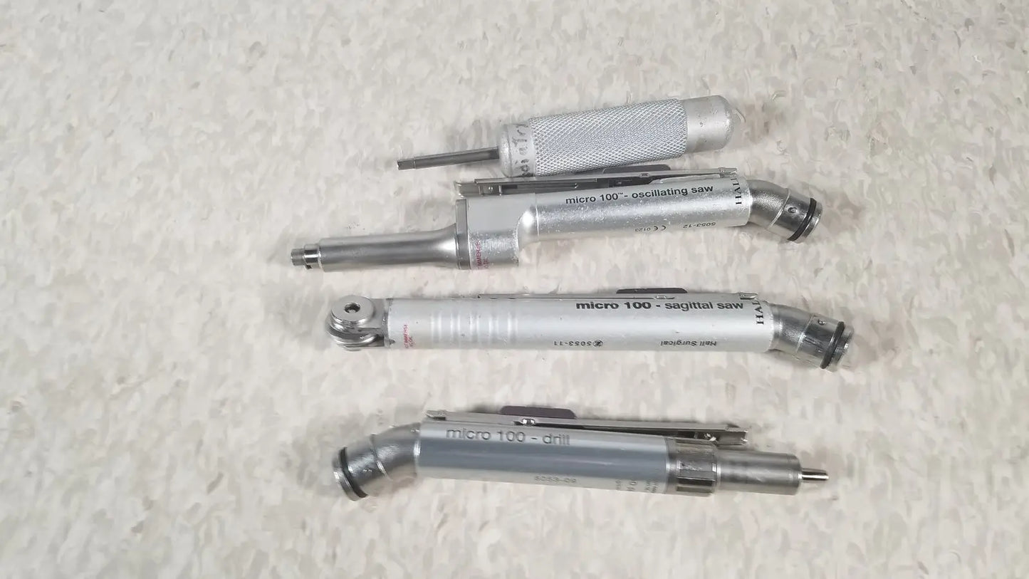 Acumed HALL Surgical Micro 100 Set With Autoclave Case 5052-12 Surgical Instrument Set, second-hand product photo 3