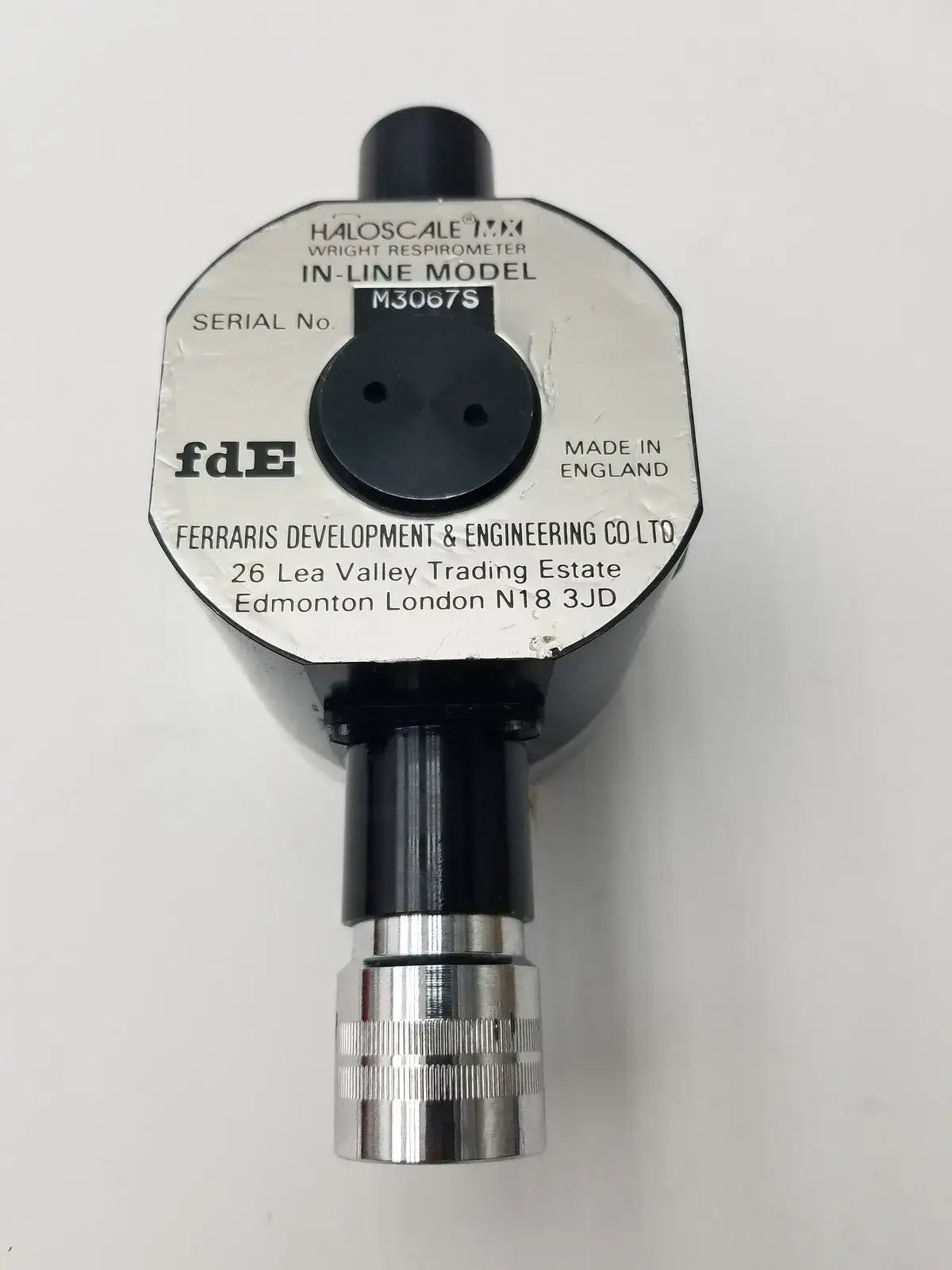 Haloscale Wright Respirometer In-Line Model M3067S In-Line Respirometer, second-hand product photo 1