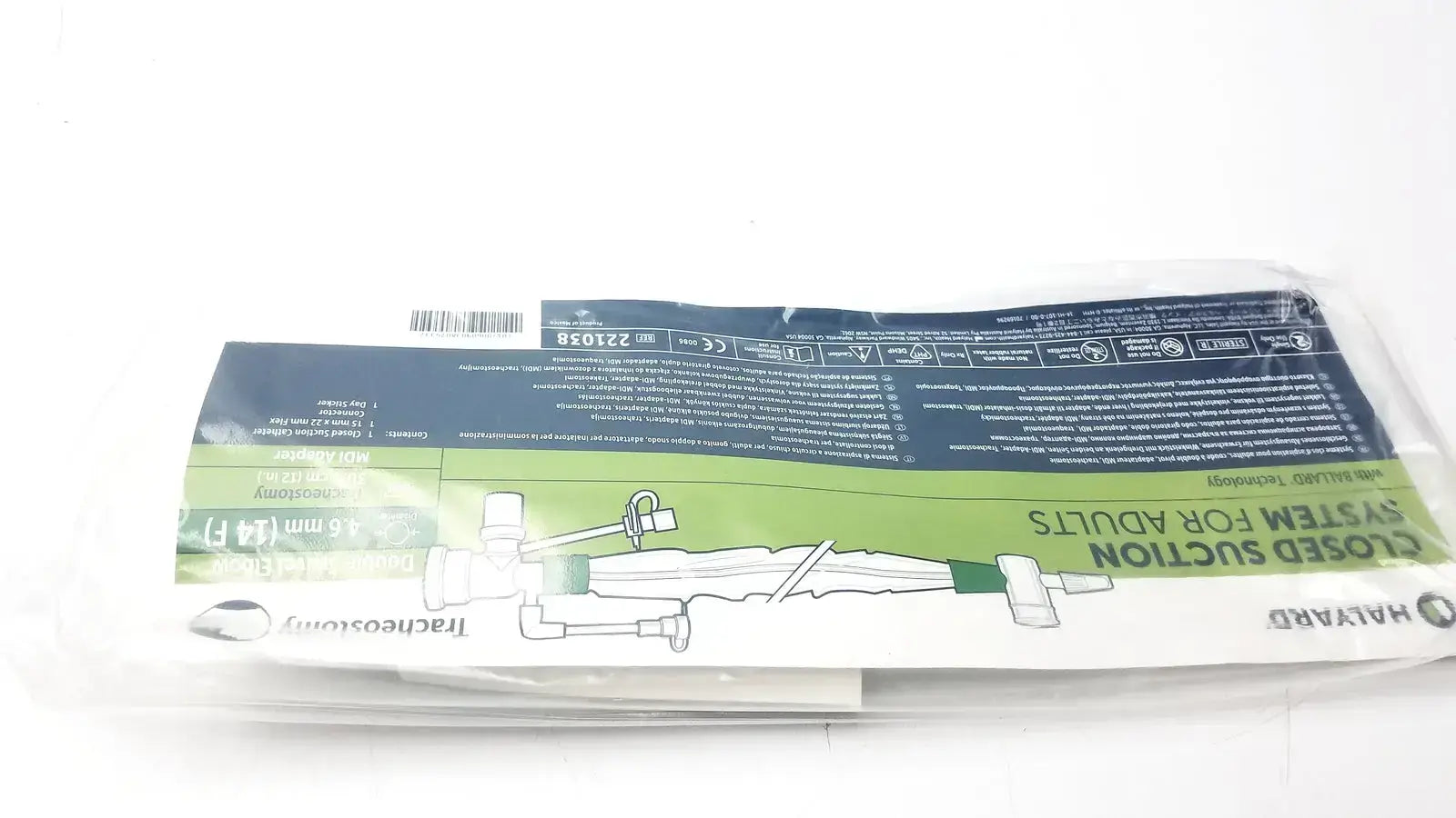 Halyard 221038 Closed Suction System For Adults Closed Suction System, second-hand product photo 3