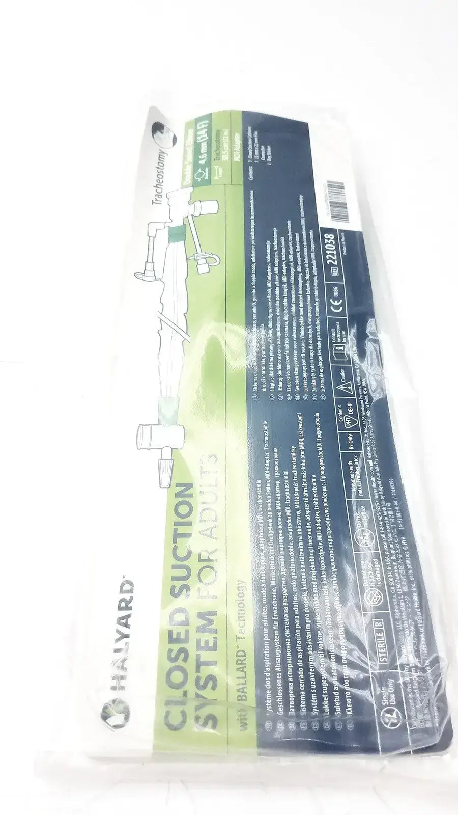 Halyard 221038 Closed Suction System For Adults Closed Suction System, second-hand product photo 4