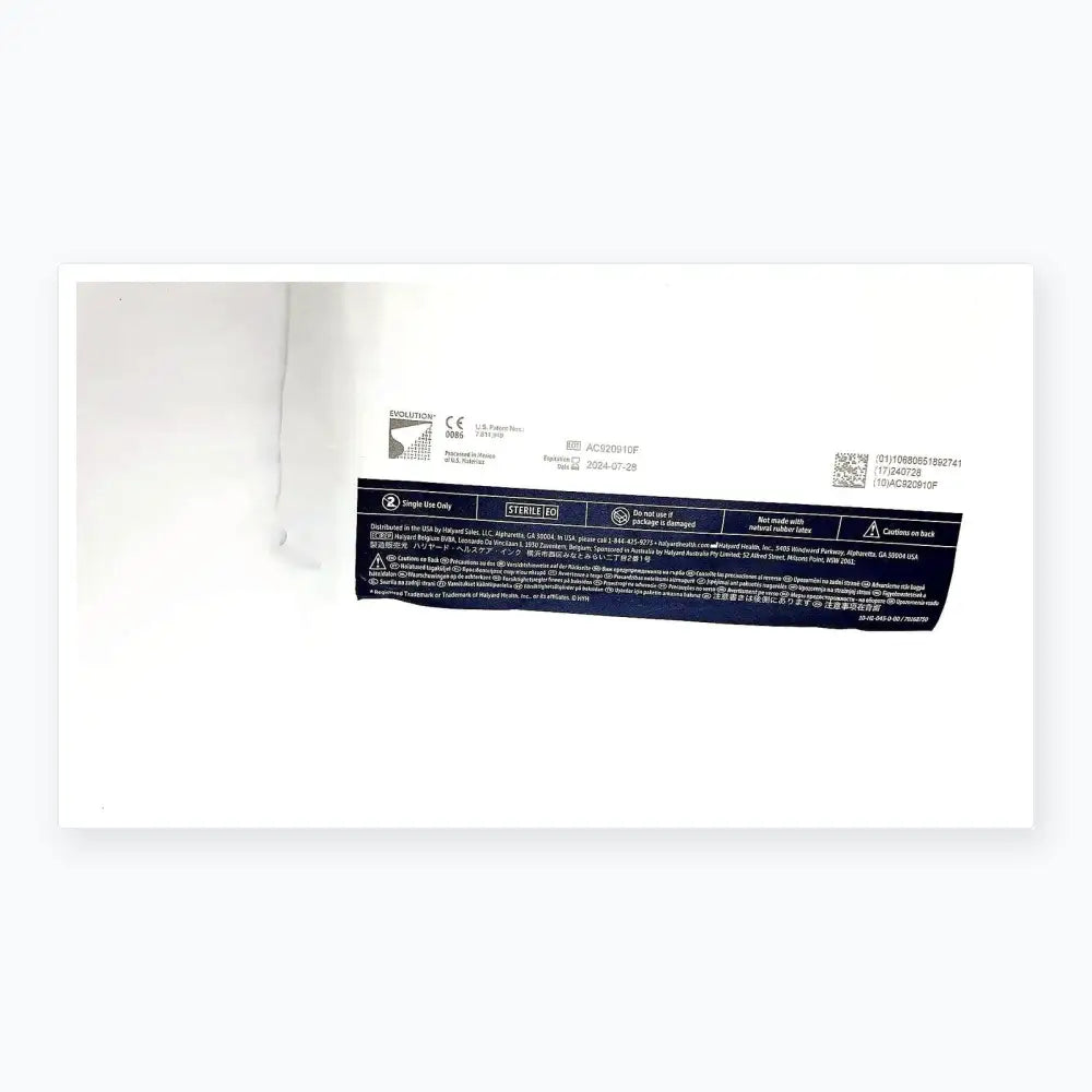 Halyard 89274 Orthoarts Shoulder Split Drape, 112in x 60in Exp. 28-07-2024 Surgical Drape, second-hand product photo 4